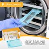 200 3.5 X 5.25 Self Sterilization Pouches for Dental Offices, Autoclave Sterilizer Bags Pouch for Dentist Tools, for Cleaning Tools, 200 Pouches Per Box, 1 Box of Paper Blue Film