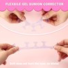 8Pcs Toe Separators for Pedicures, Silicone Toe Spacers for Women Men, Washable Toenail Dividers for Nail Polish/Toenail Trimming, Repeatable Toe Seperator for Separating Toenails