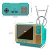 E-MODS GAMING Handheld Game Console Built in168 Video Game for Kids Mini TV 3.0 Inch Screen Retro Gaming Console Support Two-Player Gamepad for Children/Adult
