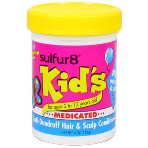 Sulfur8 Kid's Medicated Anti-Dandruff Hair & Scalp Conditioner, 4 oz (Pack of 10)