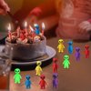 CroBlissful 100 Pcs Mini Alien Figures Colorful Little Alien Figurines for Halloween Party Favors Hide and Seek Rubber Tiny Aliens Toy Mini Alien Action Figure for Halloween Birthday Goodie Bag