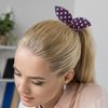 CustomyLife 6pcs Deft Hair Bun Makers Flexible Twister Hair Bun Polka Dot Donut Bun Quick Lazy French Hair Curler Accessories for Women Girls