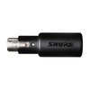 Shure MVX2U XLR-to-USB Digital Interface with Headphone Jack, Integrated Pre-amp with 60dB Gain Control, Zero-Latency Monitoring, 48V Phantom Power, ShurePlus Desktop App, 1m USB-C Cable