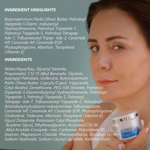 doctor cosmedical Peptide Restoring Moisturizer Anti-Aging Advanced Formula to Restore Skin Elasticity Face Moisturizer for Men, Women for daily Use Tightens Skin & Restore Firmness 2.1 Oz