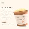 Hey Honey Skincare Mango Herbal Mineral Scrub Dead Sea Salt Exfoliator for Body & Face | Gently Buffs, Smooths & Hydrates Skin | Cruelty-Free, Paraben-Free, Vegetarian | 6.7 oz