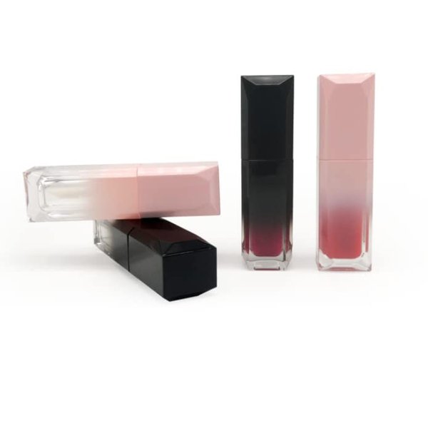 Duehut HLLMX 3PCS 5ml Lip Gloss Tube Plastic Vials Empty Refillable Lip Balm Bottles Container Lip Glaze Tube DIY Makeup Liquid Lipstick Bottle Container Red Lids Cosmetic Tube for Women Girl