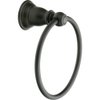 Moen YB5486WR Kingsley Bathroom Hand -Towel Ring, Wrought Iron