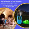 Walkie Talkie for Kids 2 Pack, Kids Walkie Talkies for Girls and Boys, Walkie Talkie Toys with 3 Miles Long Range and 22 Channels, Walky Talky Toy for 3-12 Year Old (Blue Blue, 2Pack)