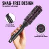 Ergo Super Gentle Round Brush for Blow Out - Salon Quality Hair Brushes for Women - Roller Brush for Blow Drying - Wet and Dry Hair Styling - Volumizing Hair Care Blowout Brush - ERG33:1.25"