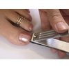 Seki Edge Stainless Steel Toenail Clippers - (SS-107) - Sharp Cutting Edges for Thick Nails for Men & Women - Professional & Home Use - Made in Japan