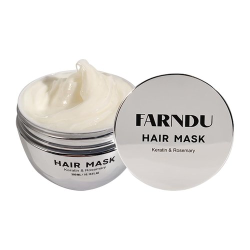 FARNDU Hair Mask Deep Conditioner Collagen Essence Hair Masks Rosemary Collagen Deep Conditioning Hair Mask for Dry Damaged Hair and Growth 【300ml，10.15 oz】