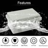 LMioEtool Junction Box, ABS Plastic, IP65 Waterproof Dustproof Universal Electrical Enclosure, Hinged Shell Outdoor and Indoor Usage Project Box, 5.9"x 3.9"x 2.8"(150x100x70mm), Grey