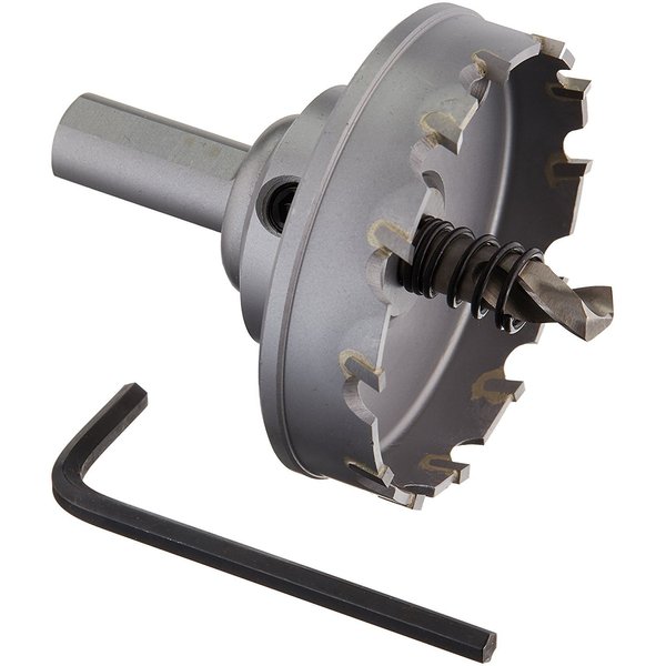 Drill America 2-3/16" Carbide Tipped Hole Saw/Cutter with 3/16" Depth of Cut, DMS Series