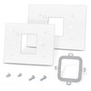 Thermostat Wall Plate for Honeywell - THP2400A1027W Coverplate Assembly, White
