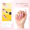 BURANO Nail Blooming Gel Clear 0.5 Floz 2 Bottles, Bloom Gel Nail Art for Nails Clear Blooming Gel Nail Polish for Spreading Effect (2 bottles)
