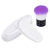 EBANKU Dip Powder Tray, French Nail Dip Tray Nail Dipping Powder Container Tray with Dip Powder Brush