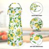 G2PLUS Thick Lemon Cotton Women's Kitchen Apron, Adjustable Lemon Apron, Cooking Baking Garden Chef Apron with Pocket, 30 x 25 - inch