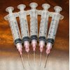 5 Pack 5ML/CC Premium Ink Filling Syringe with Blunt Needle Tip for Fountain Pen