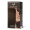 ION Intensive Shine Permanent Liqui-Creme Hair Color Kit Fade Resistant Gray Coverage 2.5 Times More Shine Brilliant Long Lasting Color - Medium Brown 4N