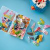 SLYFTE Premium Snap Mini Hair Clips, 120PCS Kids Barrettes Metal Non Slip Hair Bow Clips for Girls Toddlers Hair Accessories(1.2 Inch 30 colors)