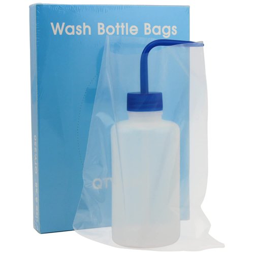 Denergy Tattoo Bottle Bags 250pcs Dental Bottle Cover Tattoo Wash Bottle Bags Squeeze Bottle Bag Sleeves Barrier for Tattoo Bottles Tattoo Supplies Tattoo Accessories (250ML-150mmx260mm)