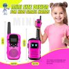Kids Walkie Talkies Toys for Girls: comedyfun Mini Robots Walkies Talkies 2 Pack Halloween Christmas Birthday Gifts for 3 4 5 6-8 Year Old Girls Toys for 4 5 6 7 8-10 Year Old Camping Outdoor Game