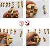 Handmade Wooden Puzzle Magic Ball Brain Teasers Toy Intelligence Game Sphere Puzzles for Adults