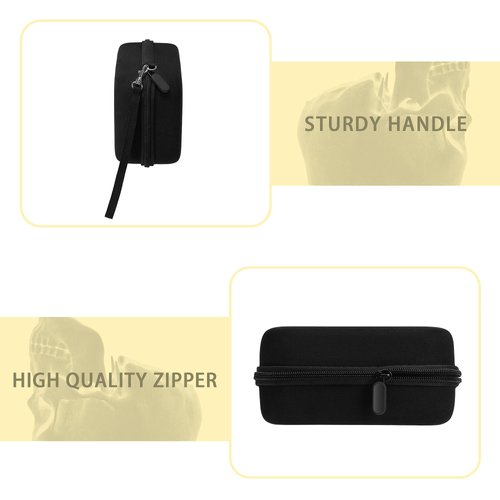 Brappo TCG Trading Card Case,Compatible with Skip Bo,Set Enterprises Five Crowns Card Games&baseball card,Soccer Cards and various game cards,Fits up to 500 Cards. (Not including Cards)(black)