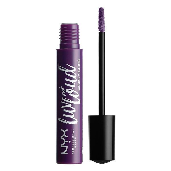 NYX PROFESSIONAL MAKEUP Luv Out Loud Liquid Lipstick, Brave, 0.13 Fluid Ounce