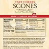 English Scone Mix, Tart Cherries by Sticky Fingers Bakeries – Easy to Make English Scones Fresh Baked, Makes 12 Scones (1pk)