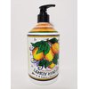Deruta Collezione Italiana Lemon Hand Soap - Perfect Kitchen Decor Antibacterial Soap - Liquid Hand Soap with Italian Soap Dispenser - Bathroom or Kitchen 21.5 Fl. Oz