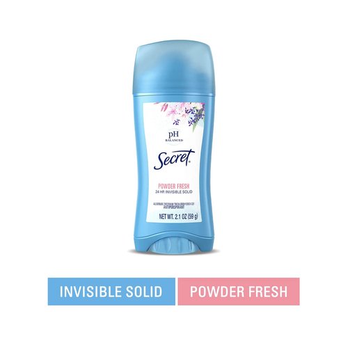Secret Invisible Solid Deodorant, Powder Fresh (2.6 oz, 5 pk.)