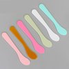 Wopanxye 30 Pack Cosmetic Spatula for Makeup Face Mask, Plastic Spoon Disposable Beauty Tools, 6.1"x 1.57", 6 Color, Multipurpose DIY Mixing, Skincare, Sampling, Waxing, Handmade Facial Mask Cream