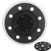 Durable 492280 ETS 125 Eq Jetstream Sanding Pad 125mm (5 in), Hard, 8 Holes fit for festool ETS 125, ES 125, ETSC 125, Pro 5 ltd Random Orbit Sanders Include a 5" Protection Pad 3-Year Warranty