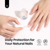 Beetles Nail Strengthener and Growth, Nail Hardener Extra Strong and Growth, Nail Strengthener for Damaged Nails Thin Nails, Clear Nail Polish Strengthener and Growth, 0.5 Fl Oz Quick Dry Nail Care