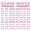 100PCS Toe Separators - Soft Foam Toe Cushions - Pedicure Toe Separators - Perfect for Nail Polish, Pedicure, Bunion Relief and Hammer Toe(pink, 100pcs)