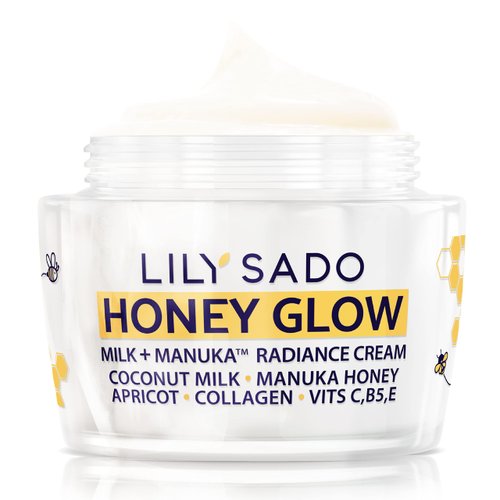 LILY SADO TEA+C Green Tea Water Rush Gel Cream Moisturizer - Lightweight Vitamin C Anti-Wrinkle Moisturizing Lotion - Hydrates & Softens for Luscious, Radiant Skin. 2 oz