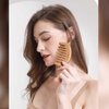 Moreinday Comb Wide Tooth Comb Wooden Comb Scalp Comb Detangling Comb Hair Comb for Women Men Green Sandalwood Comb