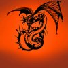 Vinyl Wall Art Decal Sticker Dragon
