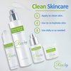 Rare Ivy Dermisklean Acne Kit- 4 Step Facial Cleanser, Acne Control Pads, Acne Spot Treatment, Hydraderm Coconut Moisturizer- Perfect for Reducing Pimples, Blemishes- Balance Oil and Rehydrate Skin