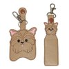 Yorkie Hand Sanitizer Holder And/Or Lip Balm Holder