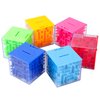 6PACK Money Maze Puzzle Box, Twister.CK Unique Money Gift Holder Box, Fun Maze Puzzle Games for Kids and Adult Birthday