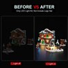 DALDED LED Lighting Kit for Lego Icons Alpine Lodge, LED Light Compatible with Lego 10325 Building Block Models (Remote Control Version)