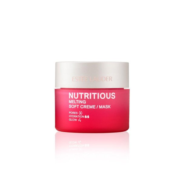 Estée Lauder Nutritious Travel Size Melting Soft Cream Moisturizer/Face Mask with Niacinamide | Pore Minimizing, 0.5 oz.