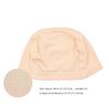 YTBYT 2 Pcs Wig Caps Bamboo Fiber Wig Cap Elastic Breathable Wigs Grip Cap Wig Liner Cap (Beige)