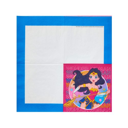 American Greetings Wonder Woman Party Supplies, Lunch Napkins (50-Count)