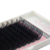 Qeelasee Faux Mink Silk Eyelash Extensions 0.03mm D Curl 15mm Semi-Permanent Individual Lashes Extension Professional Salon Use