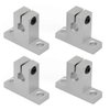 ReliaBot 4PCs SK8 Linear Shaft Support ID8mm Aluminum Mounting Bracket for Diameter 8mm Linear Motion Rod