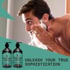 Striking Viking Beard Wash Conditioner - Beard Shampoo Paraben & Sulfate Free for Men - Deep Cleansing for all Beard Types (Beard Wash & Conditioner (Peppermint & Eucalyptus)