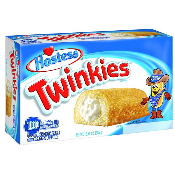 Hostess Twinkies 10 ct Sponge Cake with Creamy Filling 13.5 oz